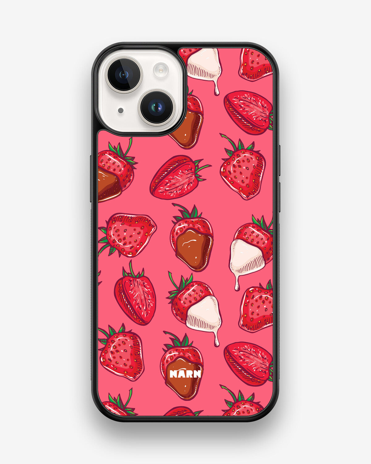 iPhone 14 Hard Case – Strawberry Chocolate - View 1
