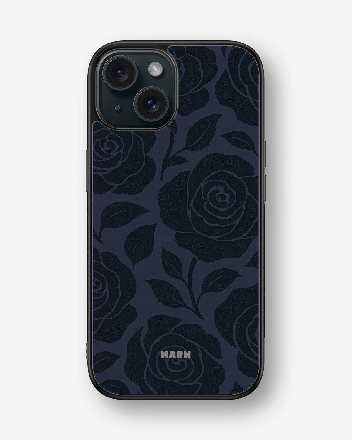 iPhone 15 Hard Case – Midnight Rose - View 1