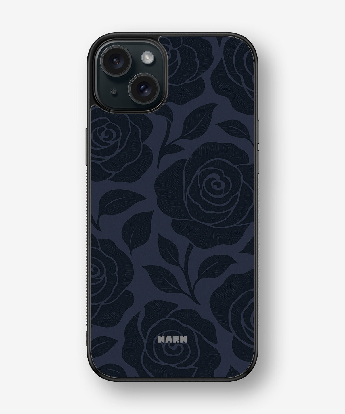 iPhone 15 Plus Hard Case – Midnight Rose - View 1