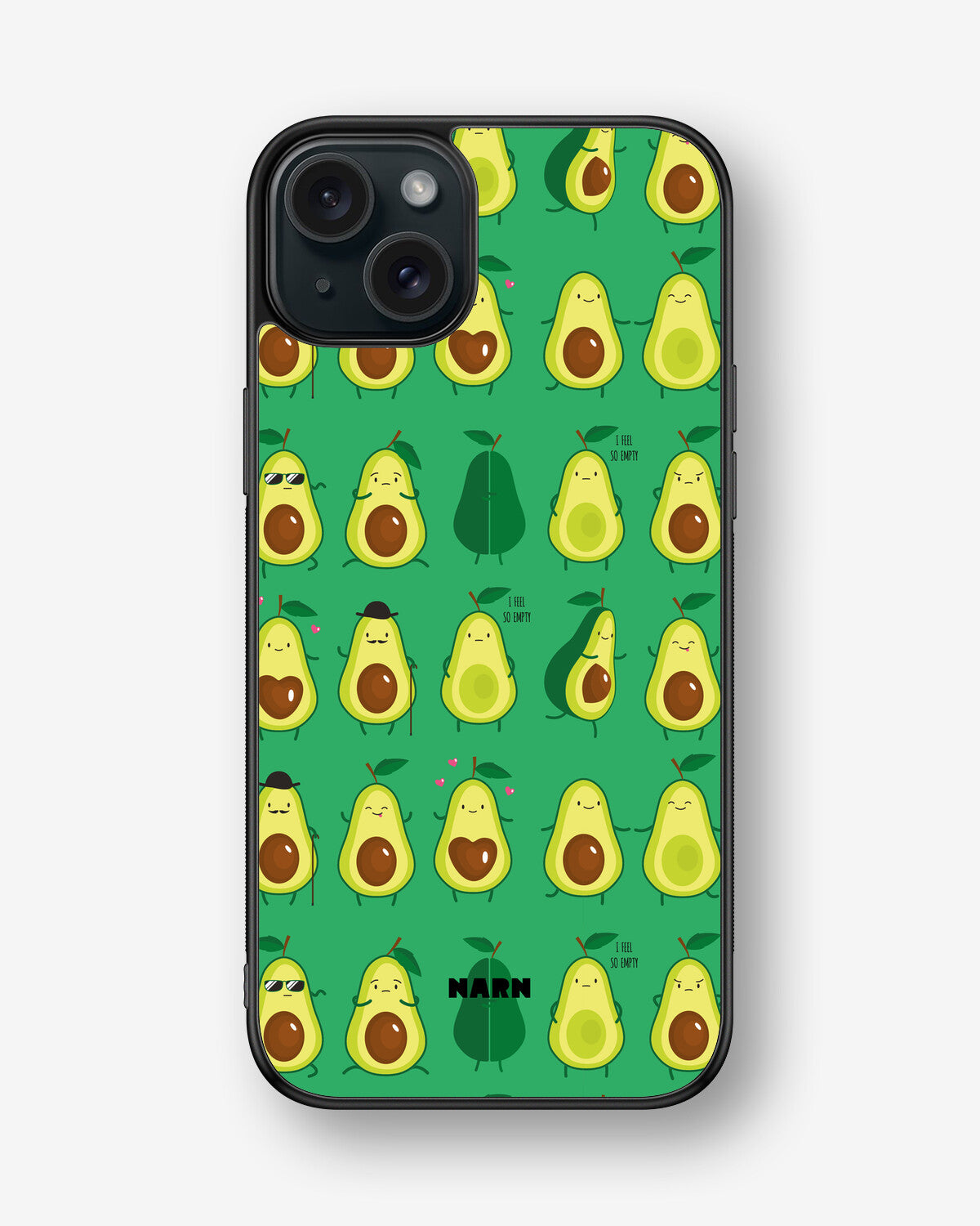 iPhone 15 Plus Hard Case – Avocado Mood - View 1