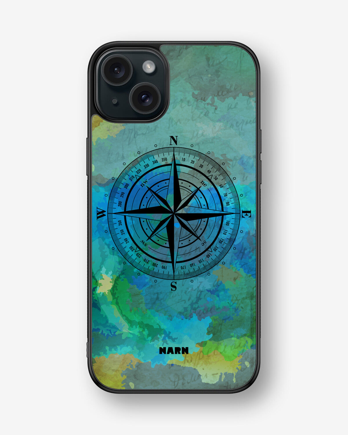 iPhone 15 Plus Hard Case – Compass - View 1