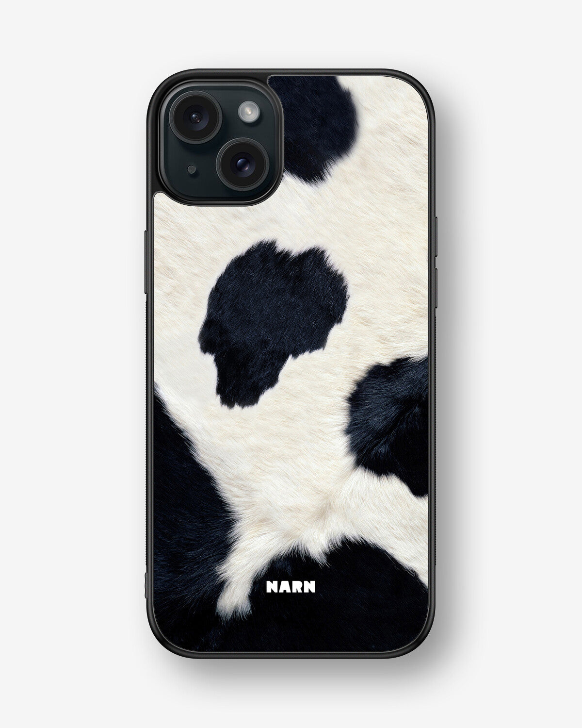 iPhone 15 Plus Hard Case – Cow Skin - View 1