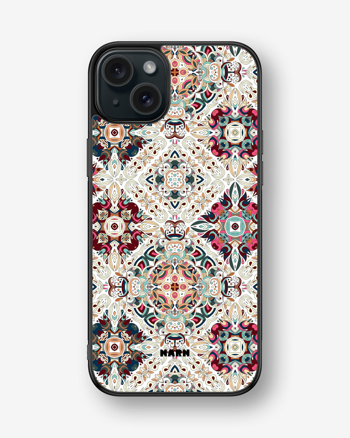 iPhone 15 Plus Hard Case – Luxury Tile - View 1