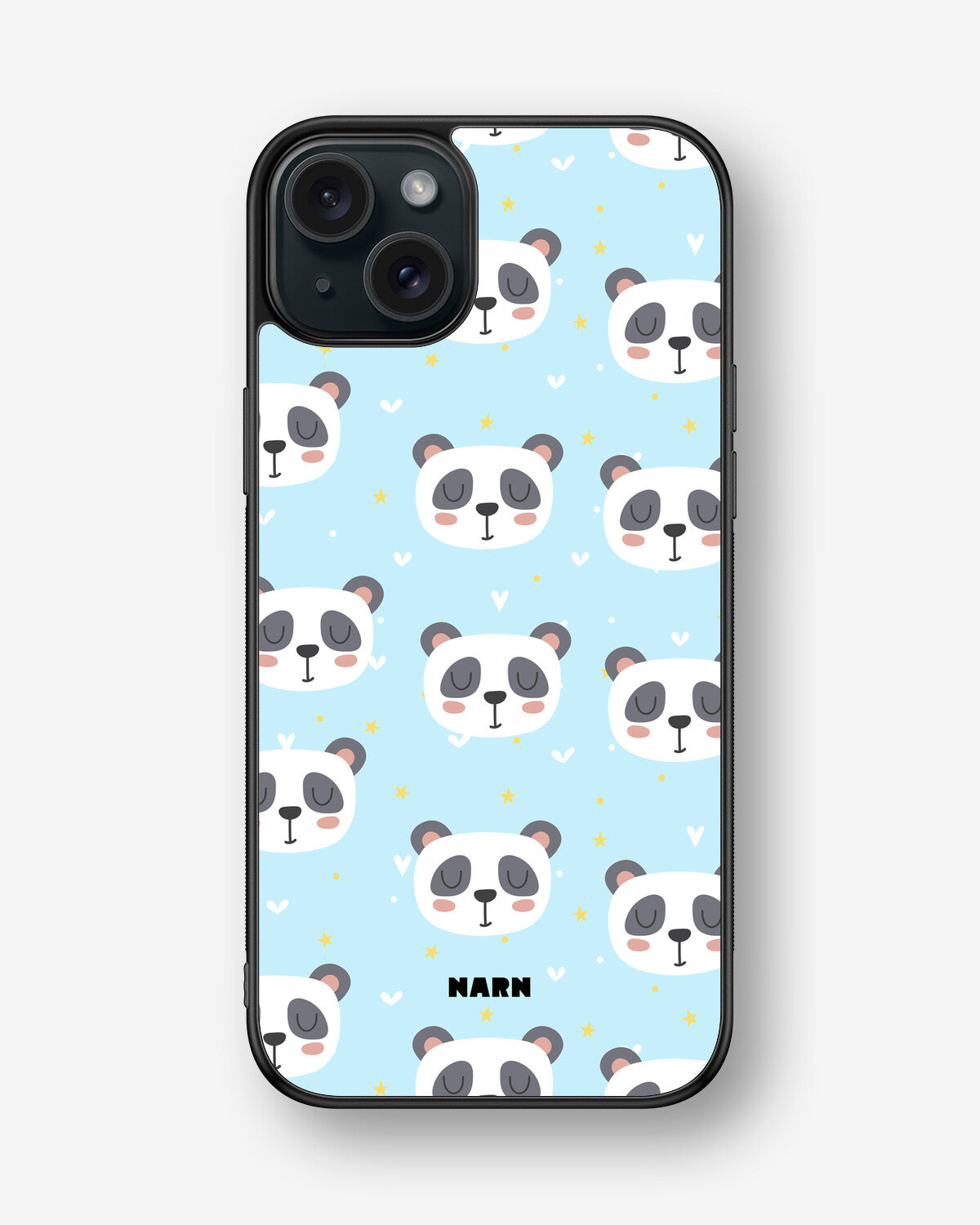 iPhone 15 Plus Hard Case – Panda Dreams - View 1