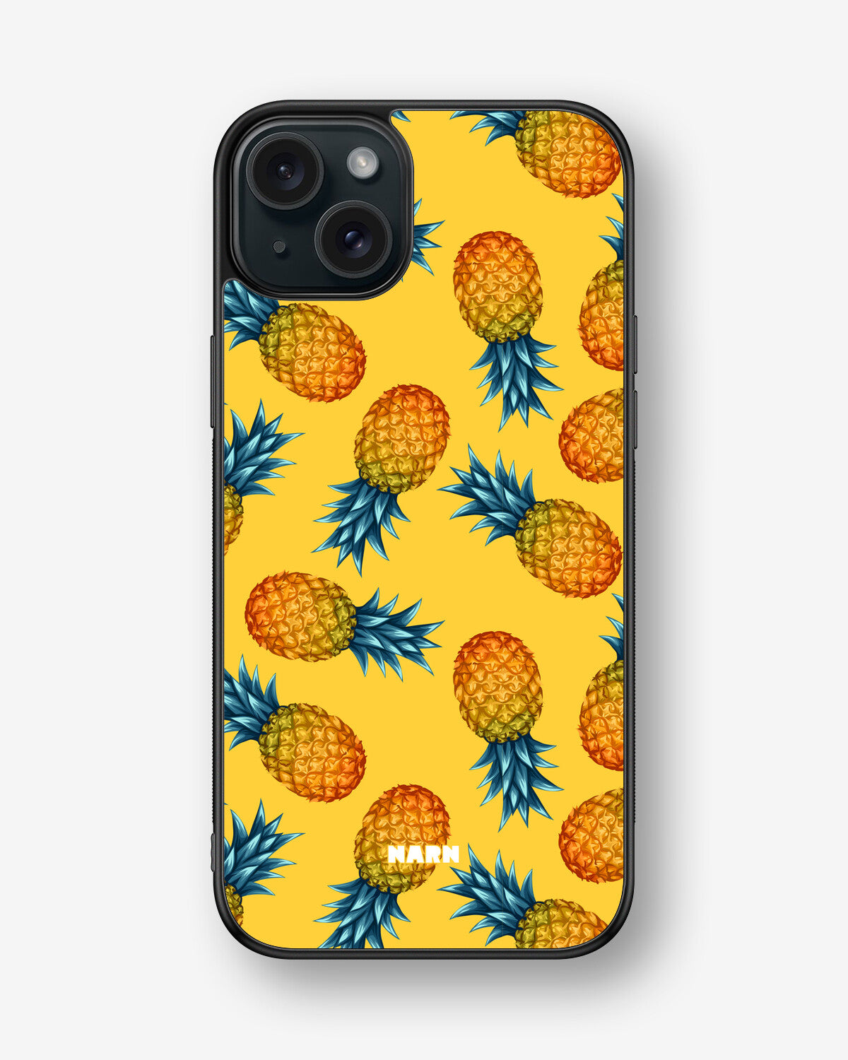 iPhone 15 Plus Hard Case – Sunny Pineapple - View 1