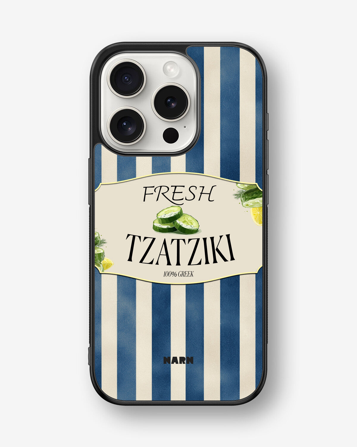 iPhone 15 Pro Hard Case – Greek Blues - View 1