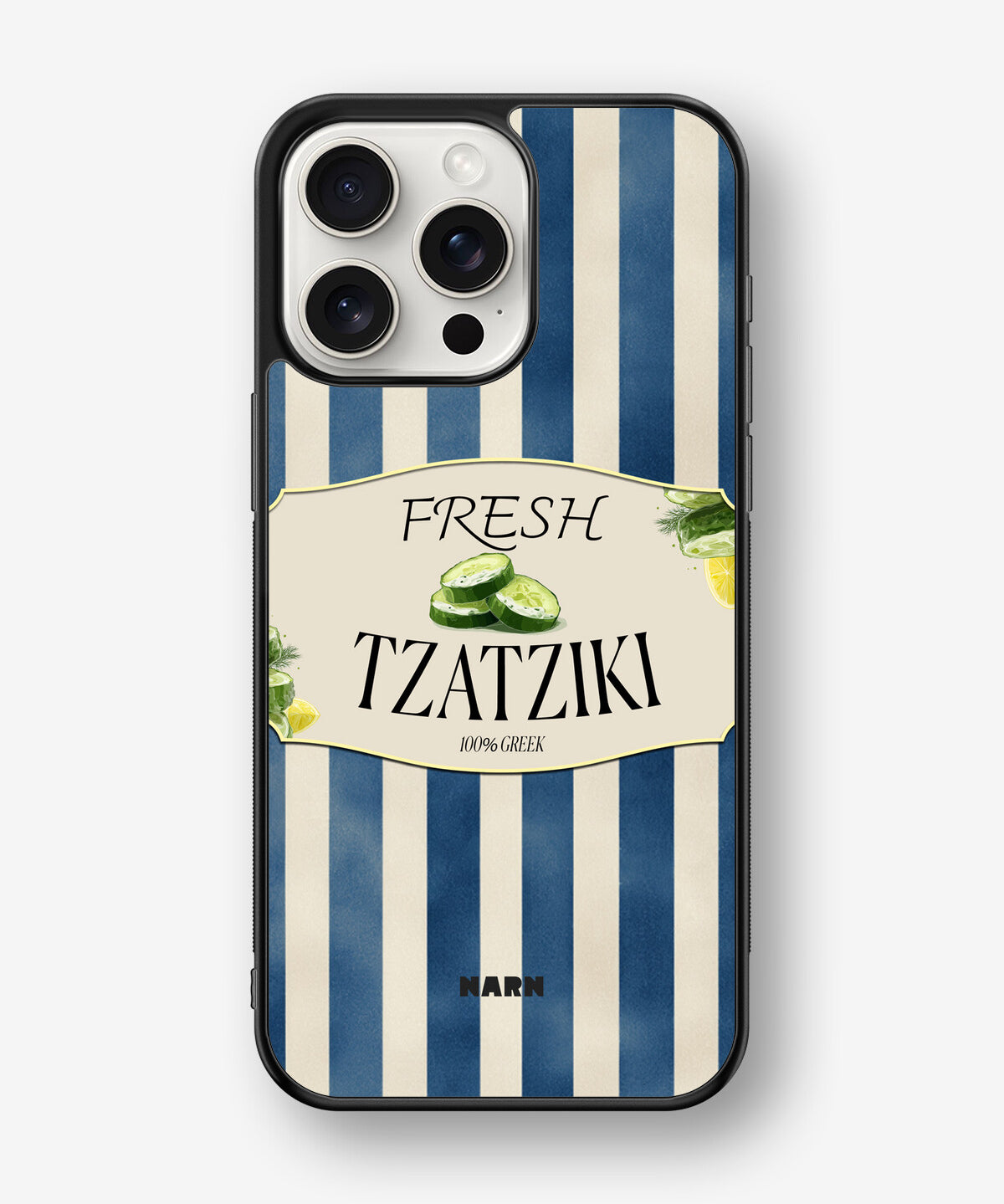 iPhone 15 Pro Max Hard Case – Greek Blues - View 1