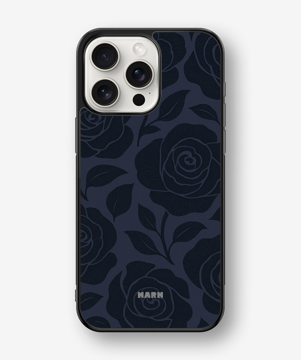 iPhone 15 Pro Max Hard Case – Midnight Rose - View 1