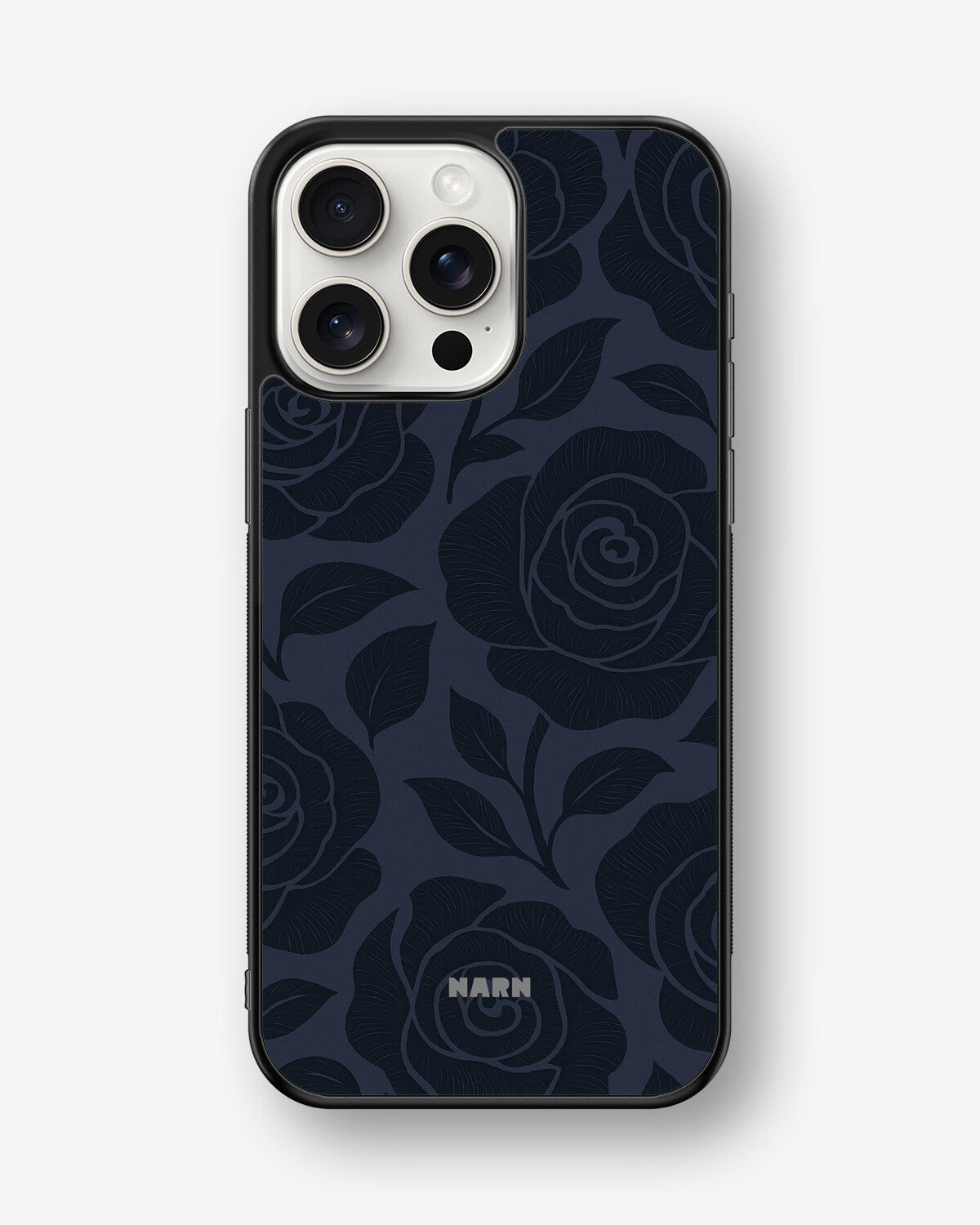 iPhone 15 Pro Max Hard Case – Midnight Rose - View 1
