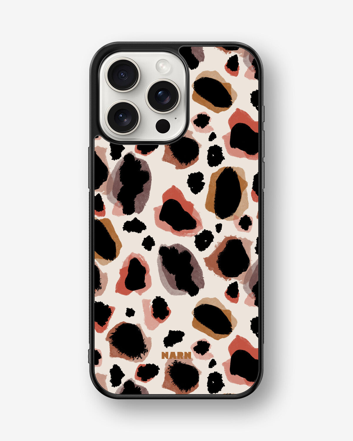 iPhone 15 Pro Max Hard Case – Artsy Leopard - View 1