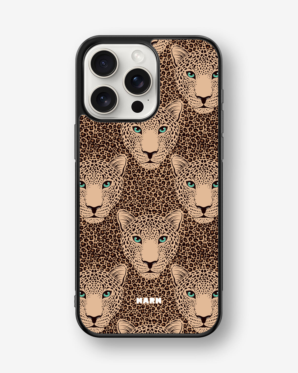 iPhone 15 Pro Max Hard Case – Leopard Gaze - View 1