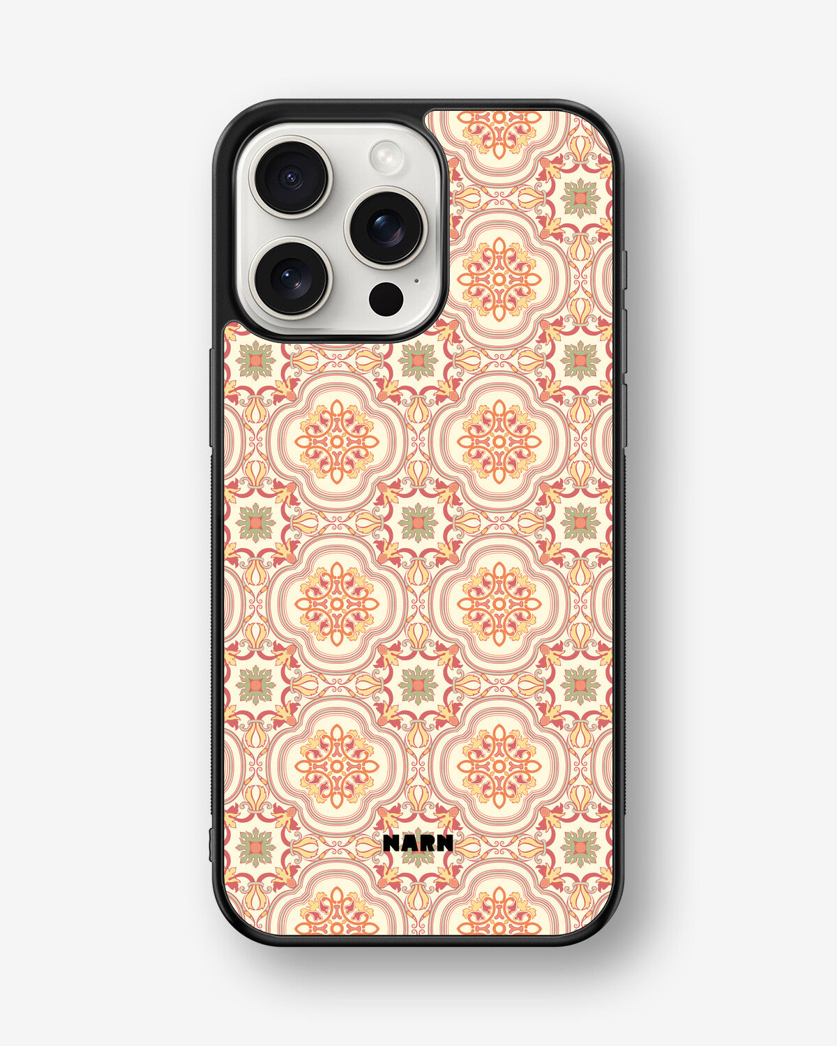 iPhone 15 Pro Max Hard Case – Moroccan Tiles - View 1