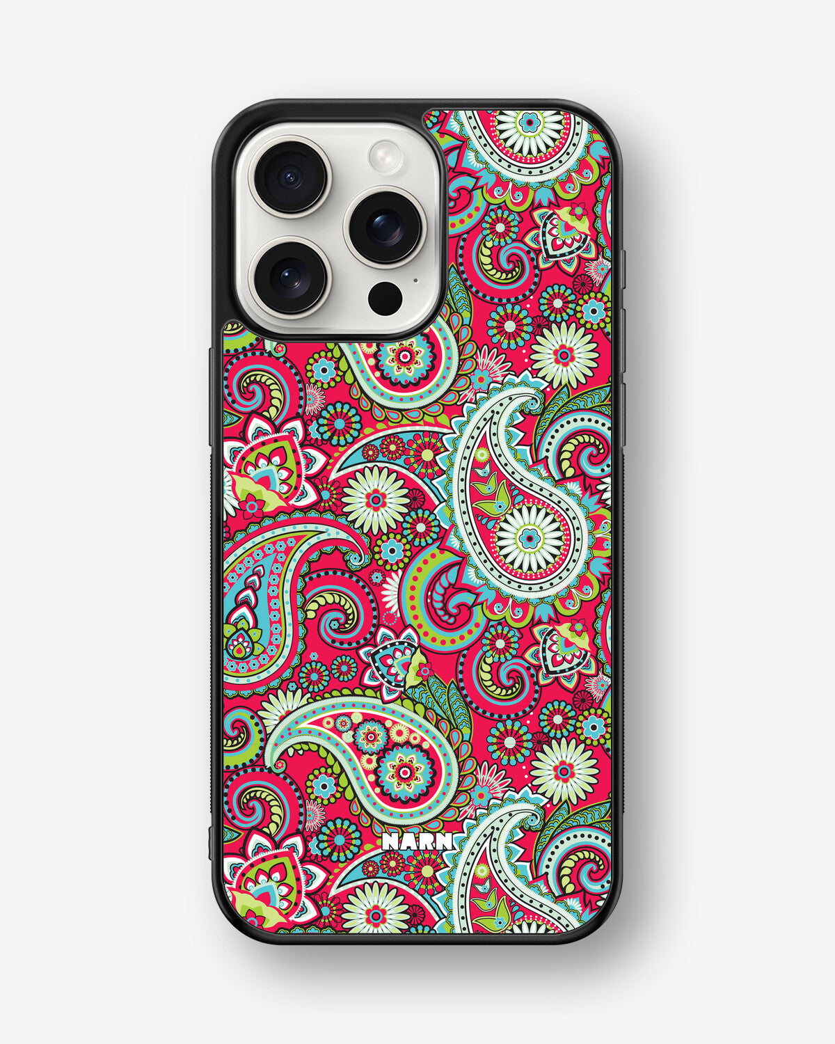 iPhone 15 Pro Max Hard Case – Paisley Paradise - View 1
