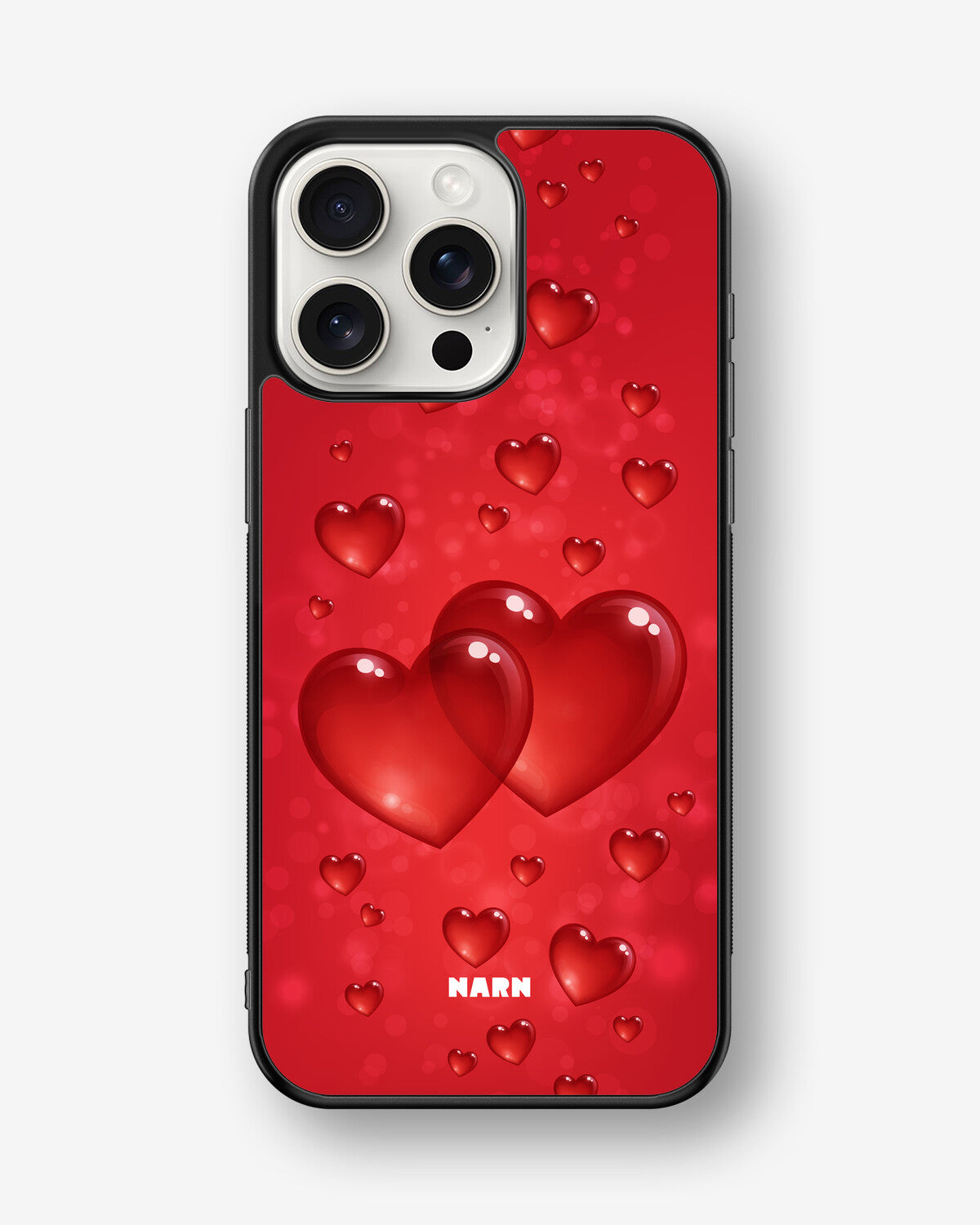 iPhone 15 Pro Max Hard Case – Red Romance - View 1