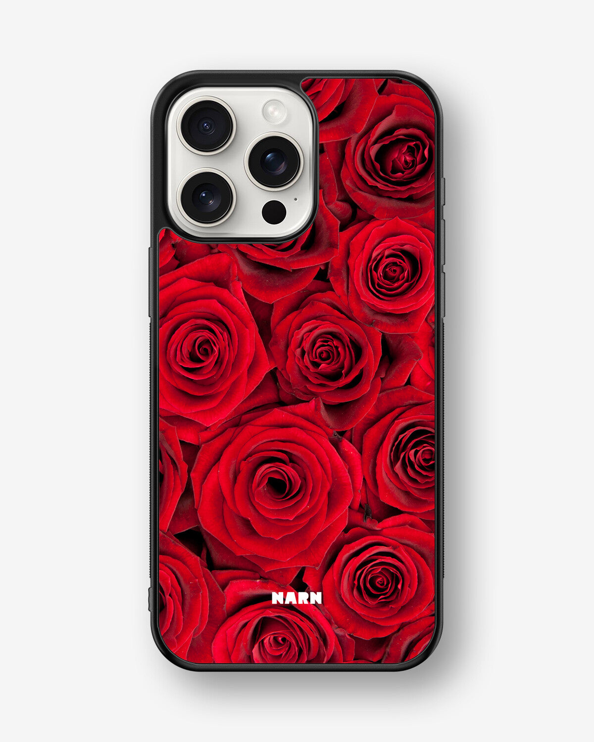 iPhone 15 Pro Max Hard Case – Red Roses - View 1