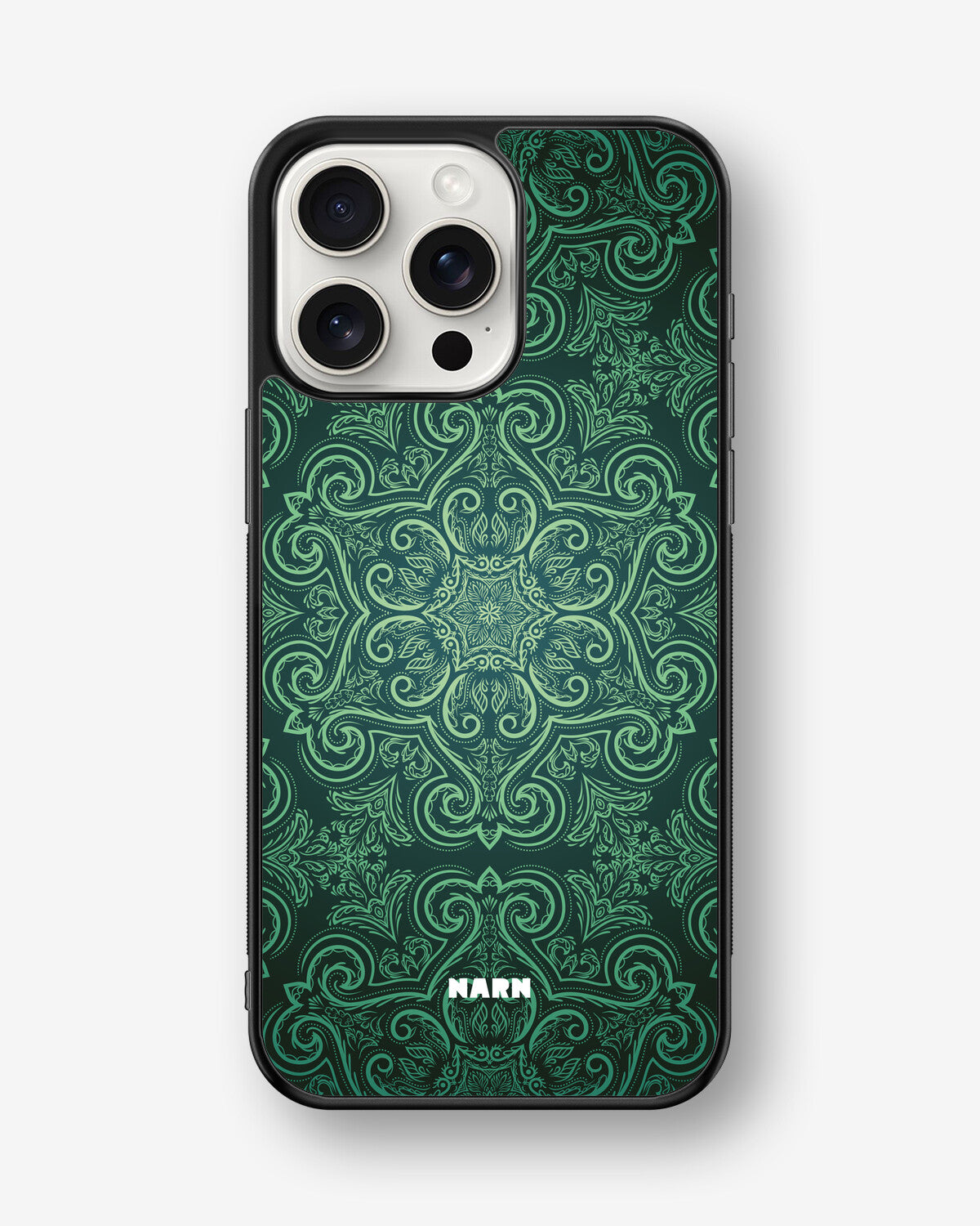 iPhone 15 Pro Max Hard Case – Retro Forest - View 1