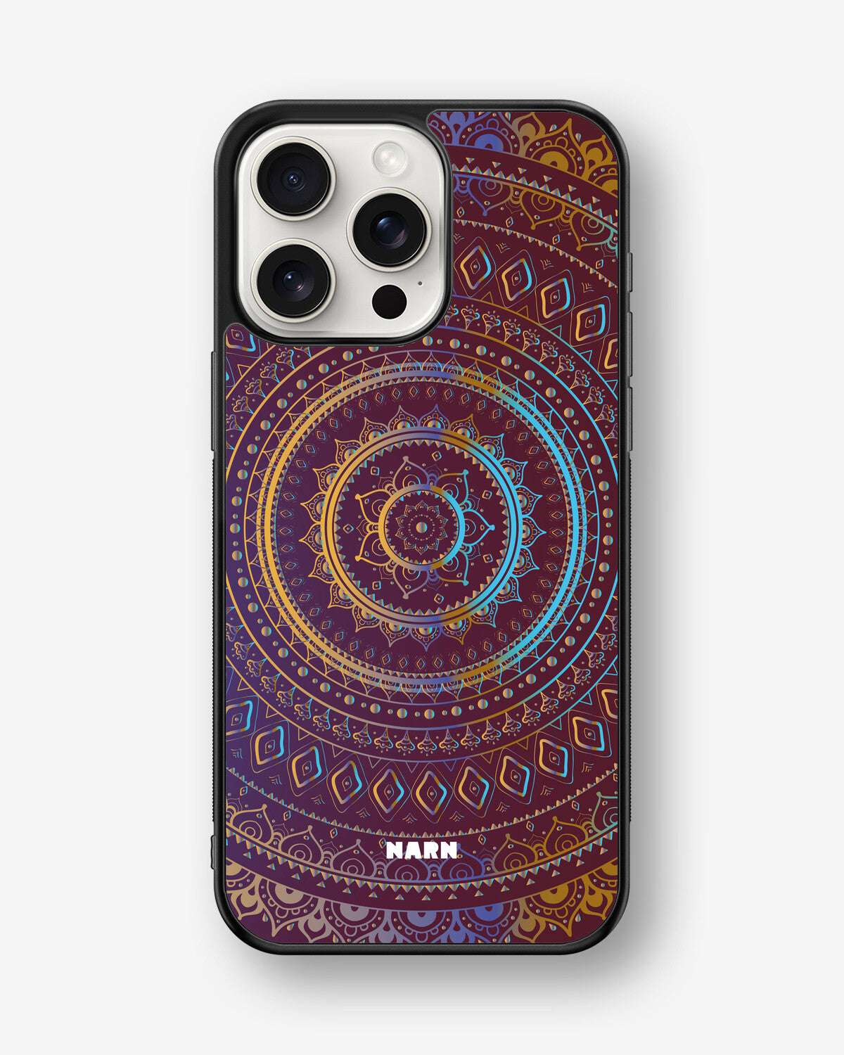 iPhone 15 Pro Max Hard Case – Royal Mandala - View 1