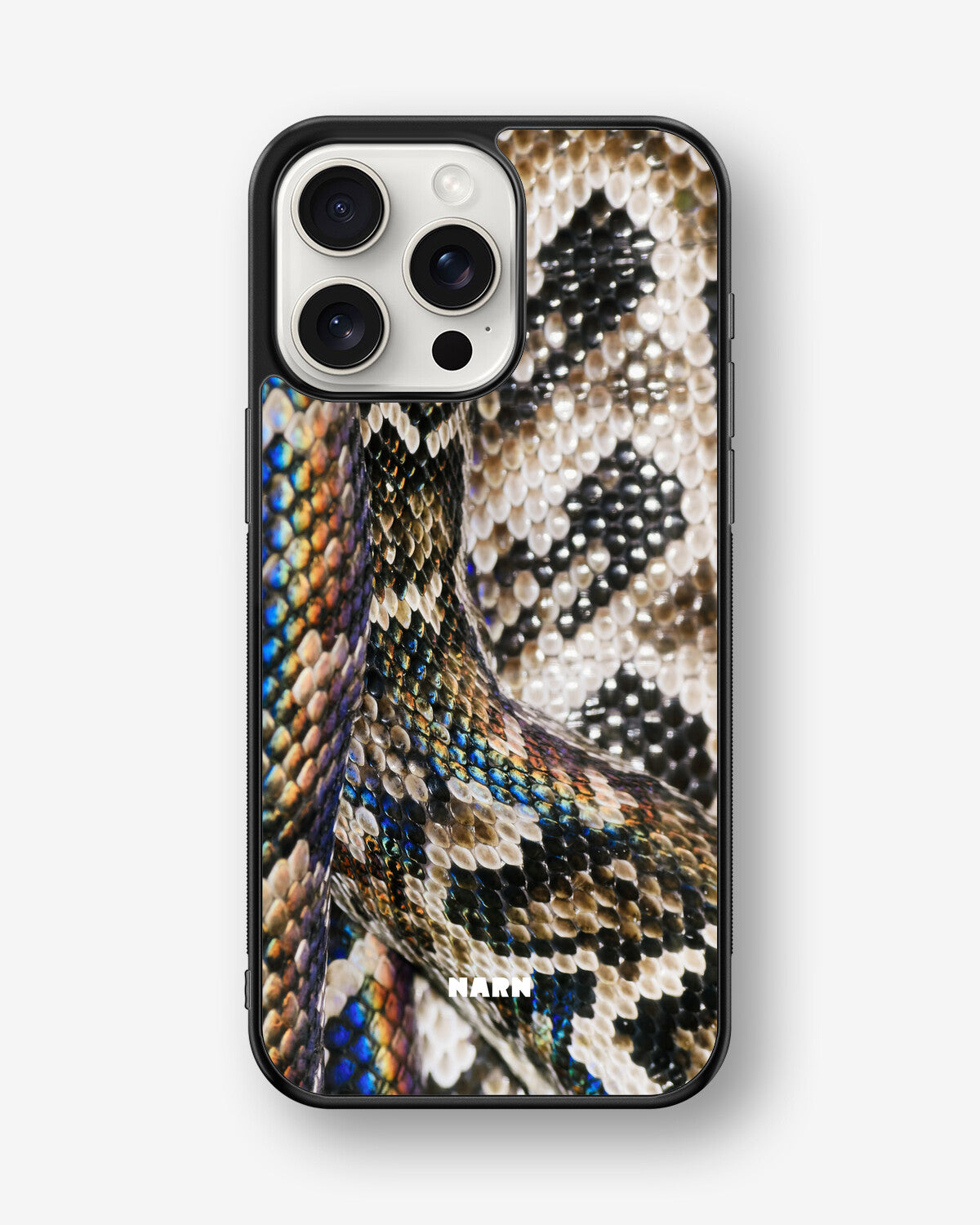 iPhone 15 Pro Max Hard Case – Shining Snakeskin - View 1