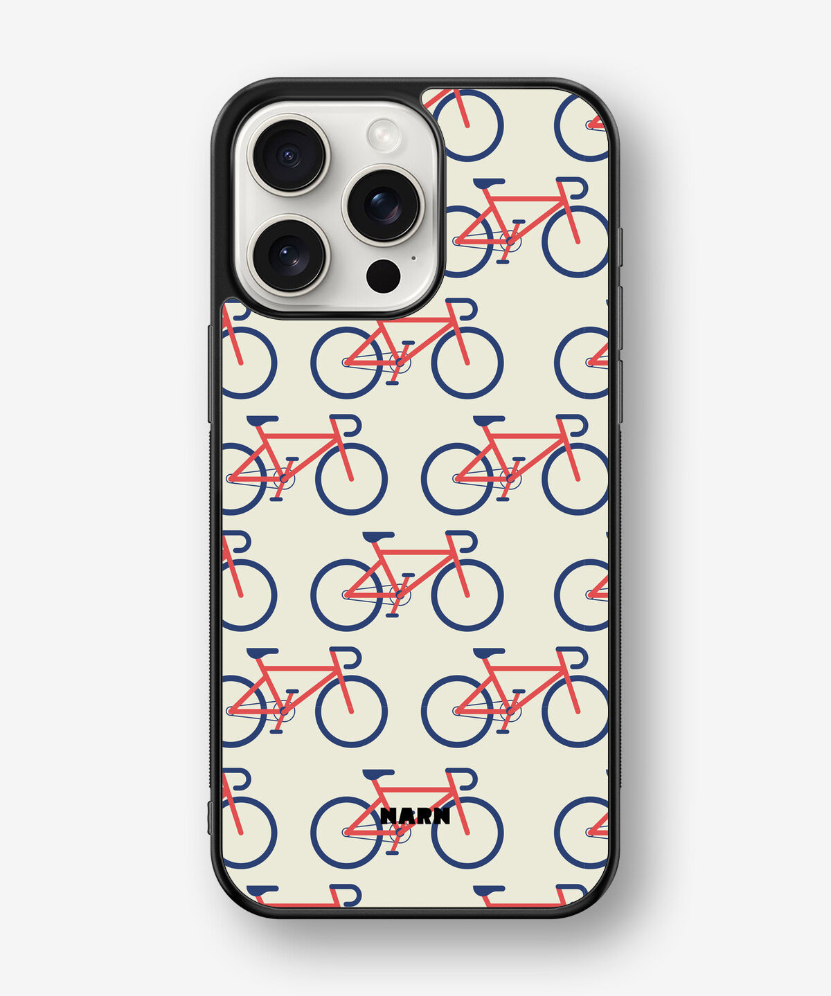 iPhone 15 Pro Max Hard Case – Vintage Bicycle - View 1