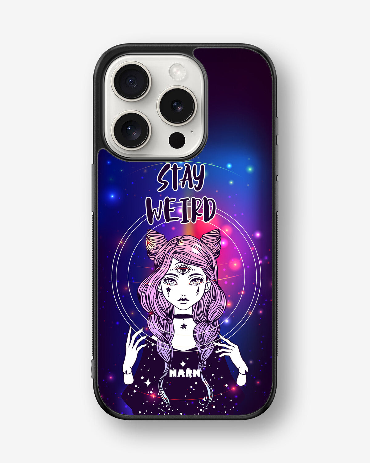 iPhone 15 Pro Hard Case – Galactic Weird - View 1