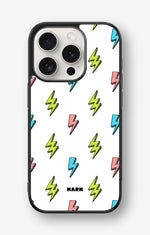 iPhone 15 Pro Hard Case – Lightning Bolts - View 1