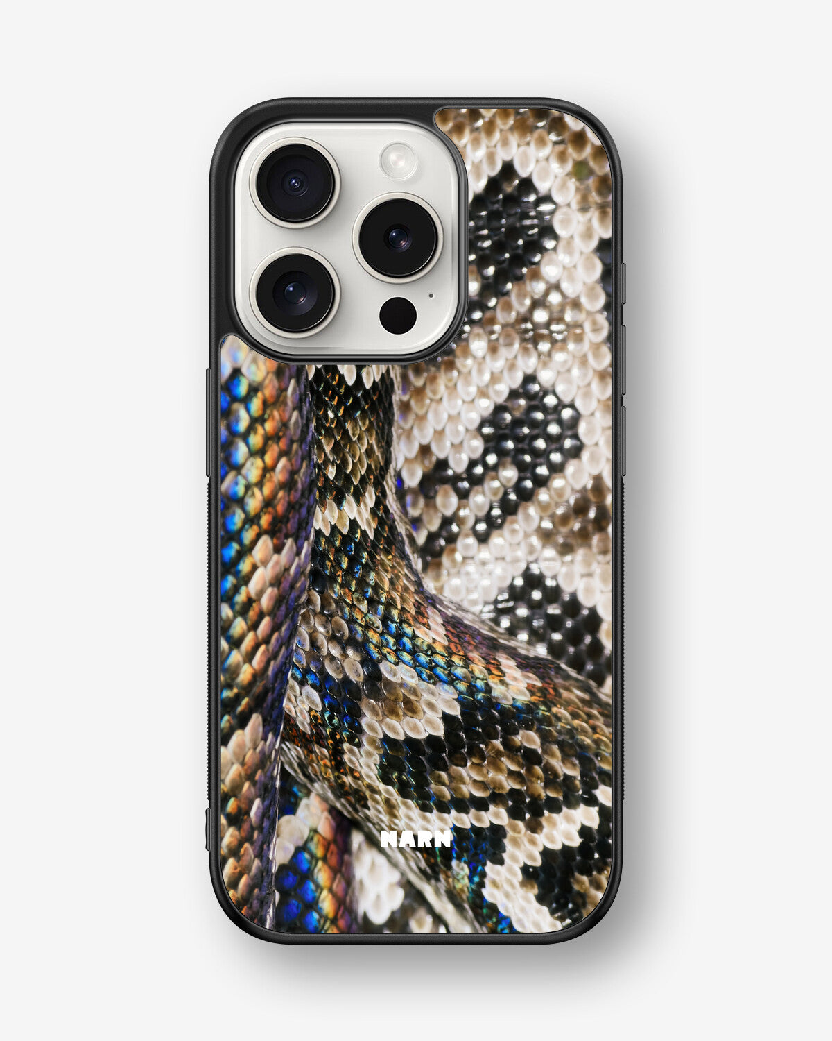 iPhone 15 Pro Hard Case – Shining Snakeskin - View 1