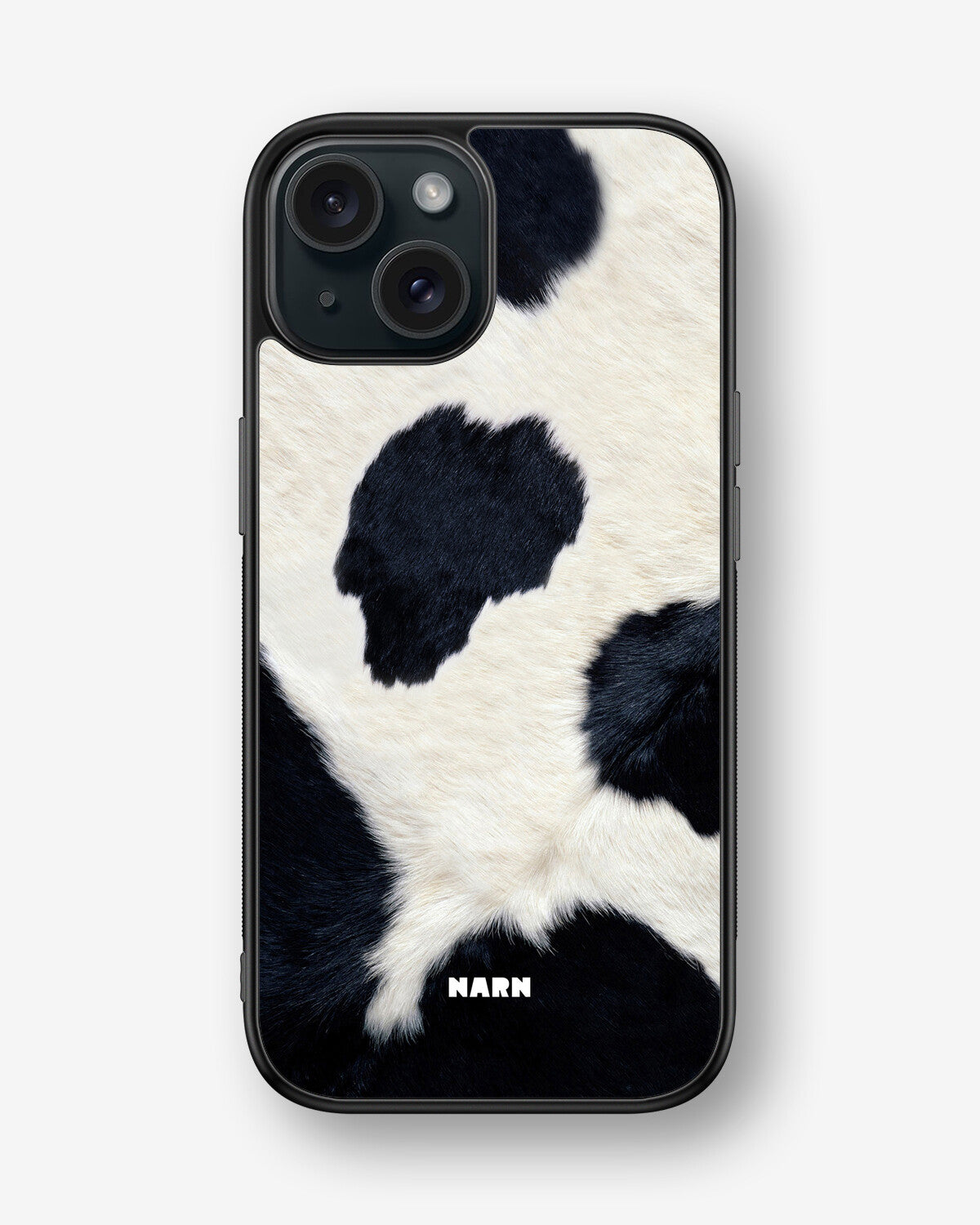 iPhone 15 Hard Case – Cow Skin - View 1