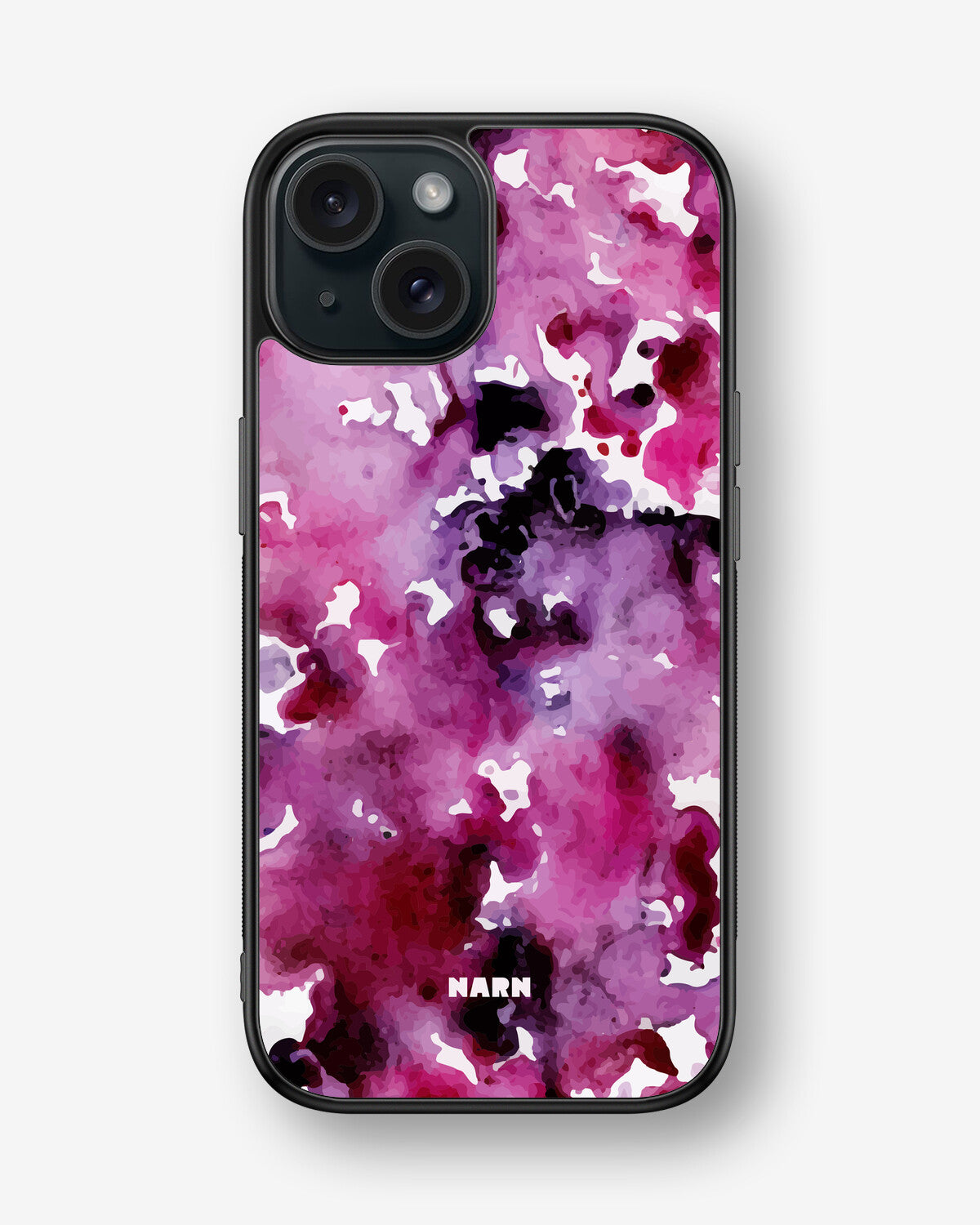 iPhone 15 Hard Case – Floral Splash - View 1