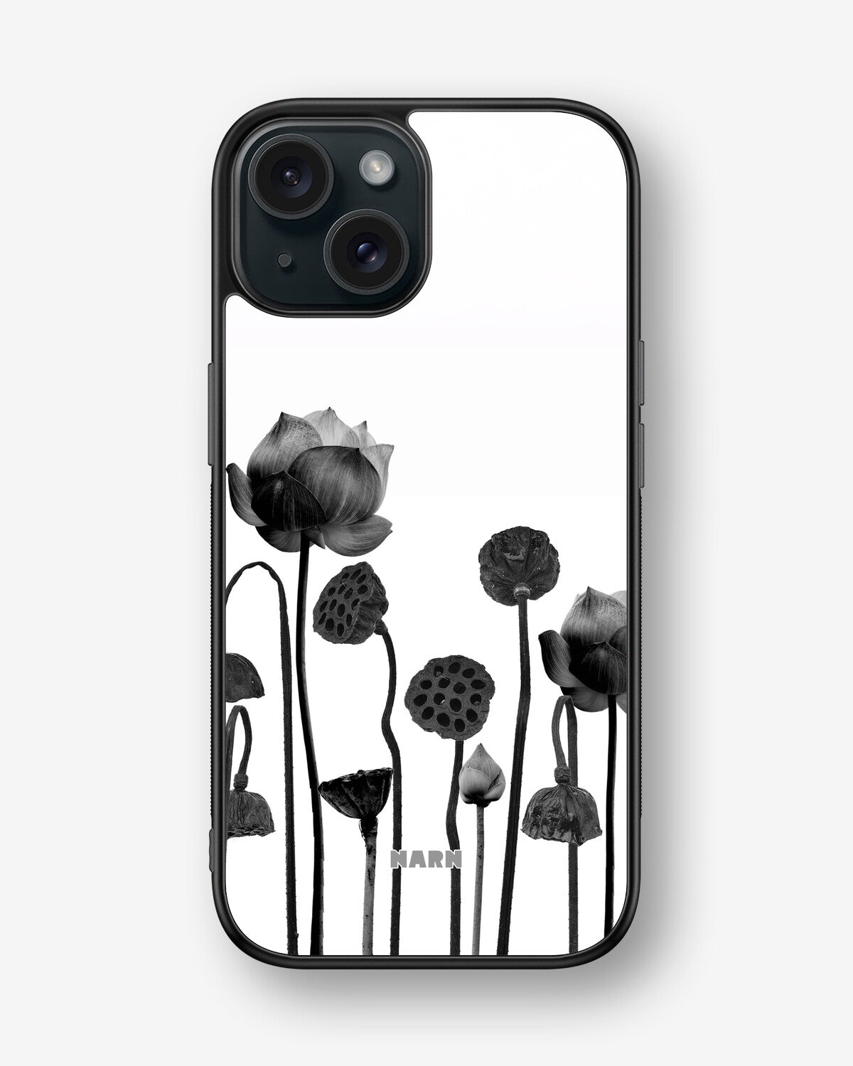 iPhone 15 Hard Case – Lotus Blooms - View 1