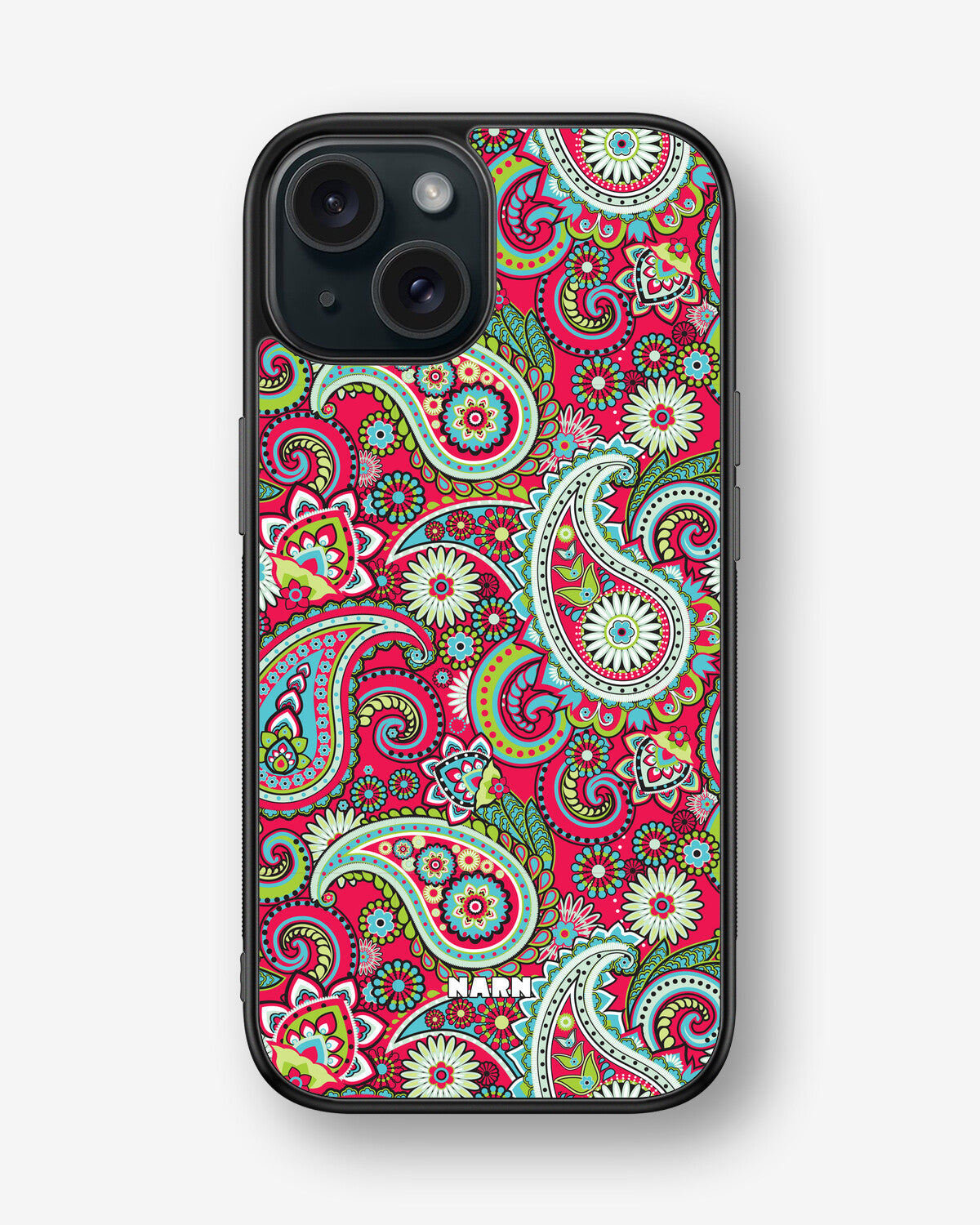 iPhone 15 Hard Case – Paisley Paradise - View 1