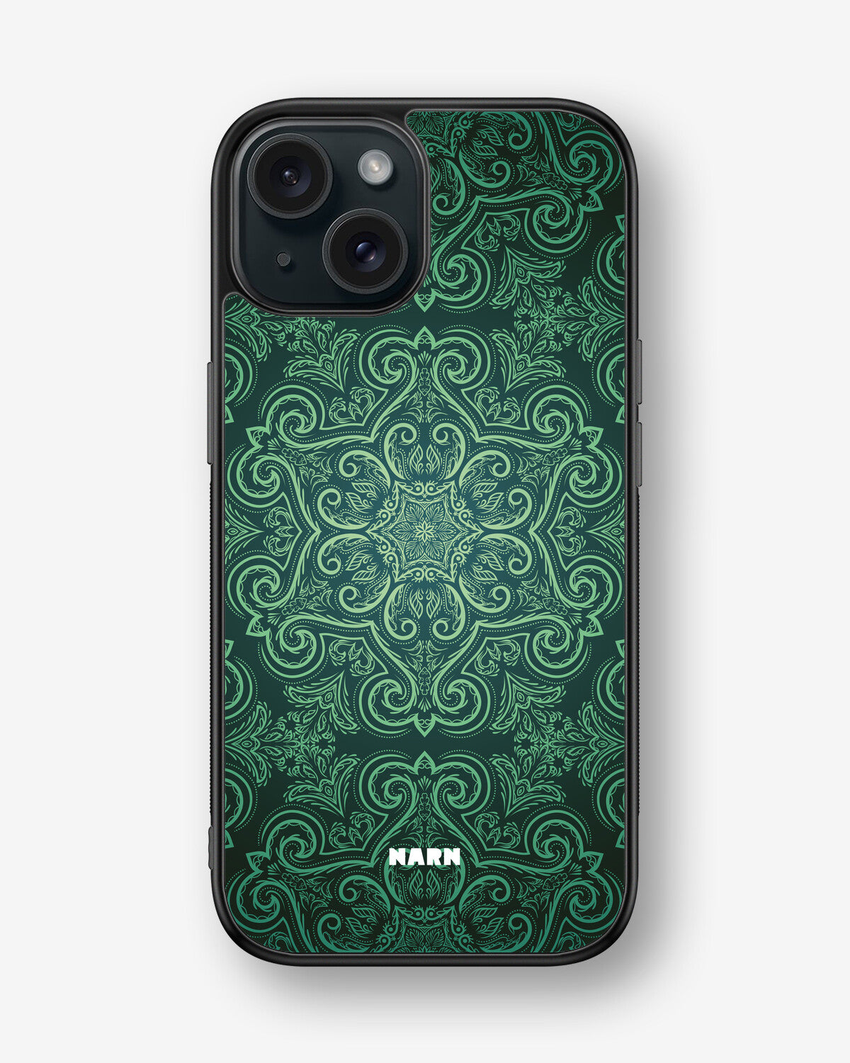 iPhone 15 Hard Case – Retro Forest - View 1