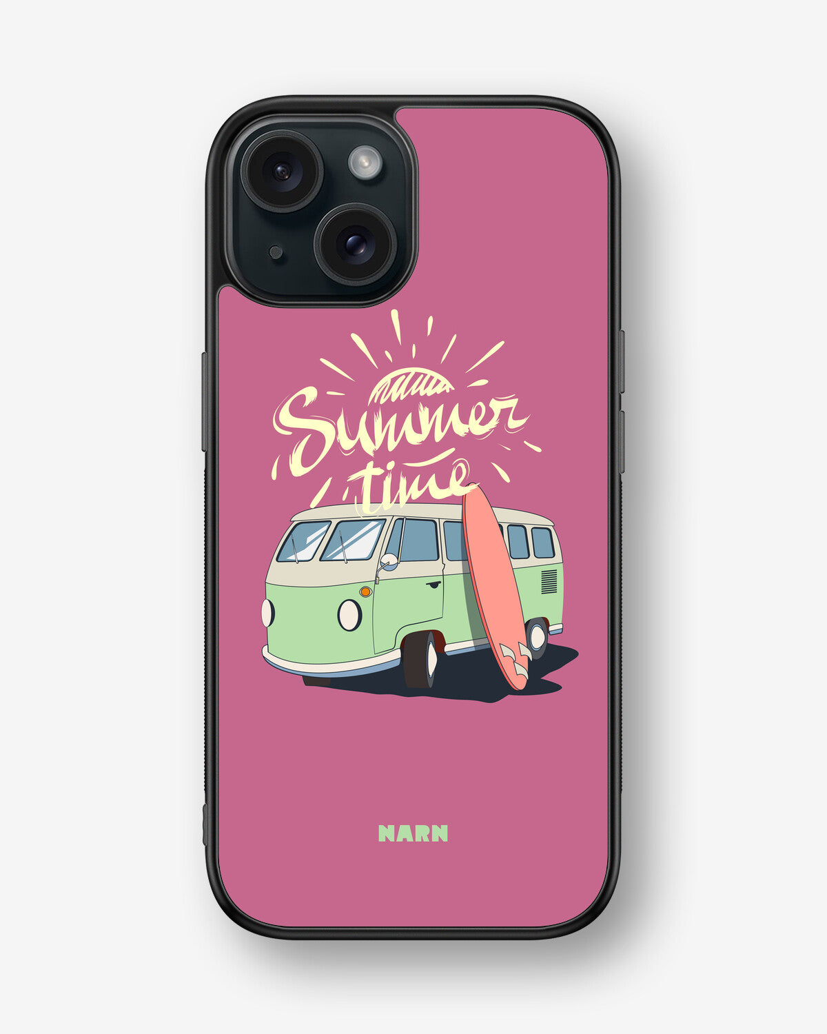 iPhone 15 Hard Case – Summer Van - View 1