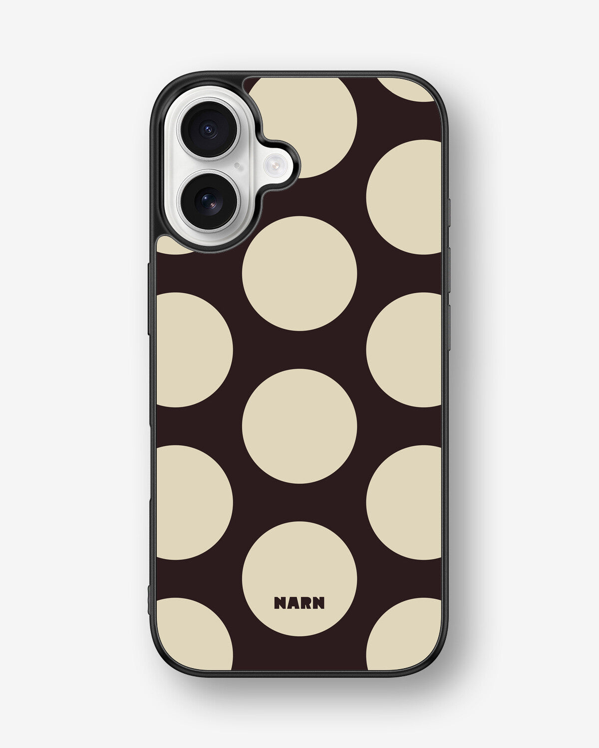 iPhone 16 Hard Case – Bold Dots - View 1