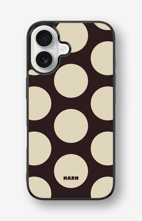 iPhone 16 Hard Case – Bold Dots - View 1