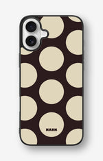 iPhone 16 Plus Hard Case – Bold Dots - View 1