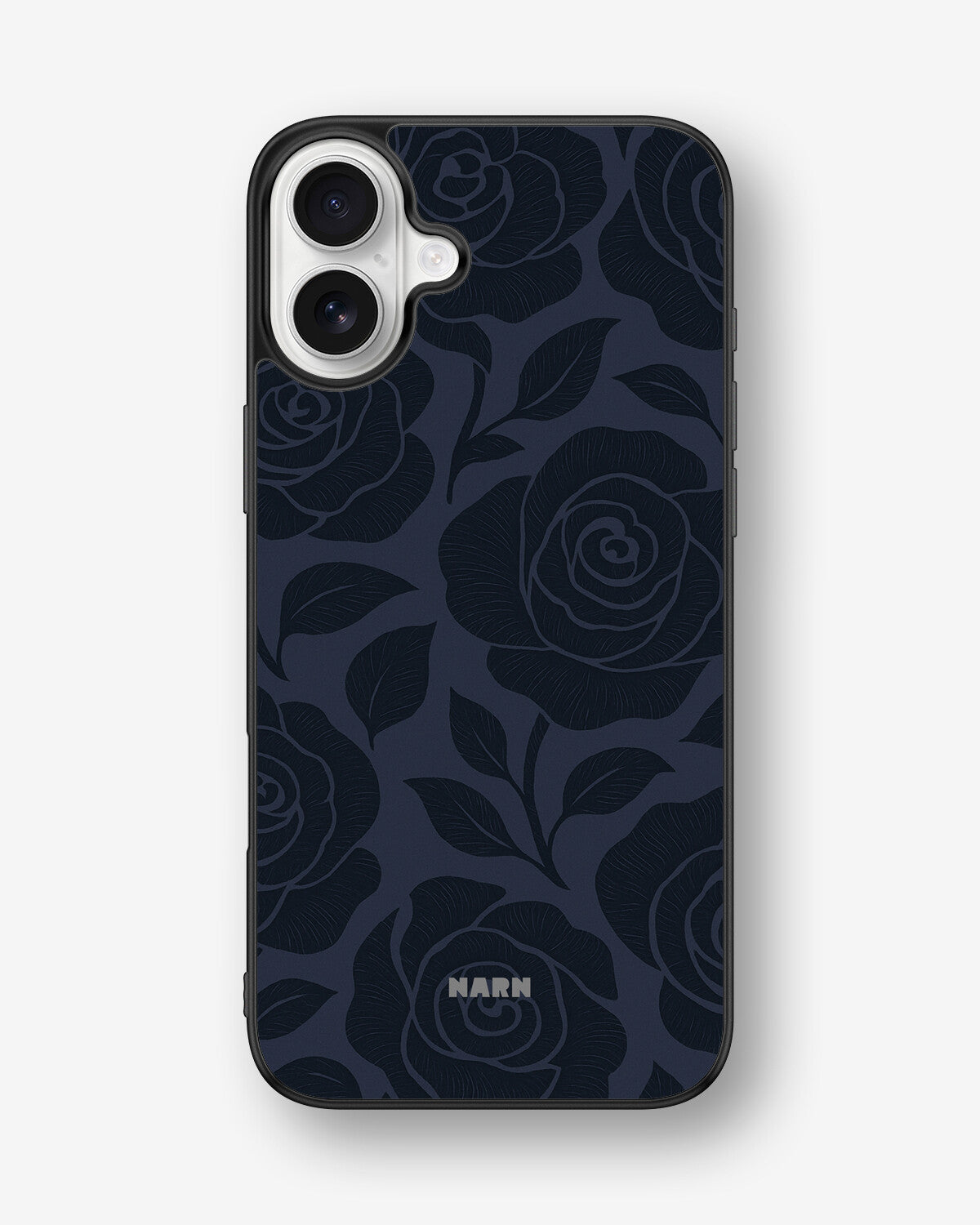 iPhone 16 Plus Hard Case – Midnight Rose - View 1