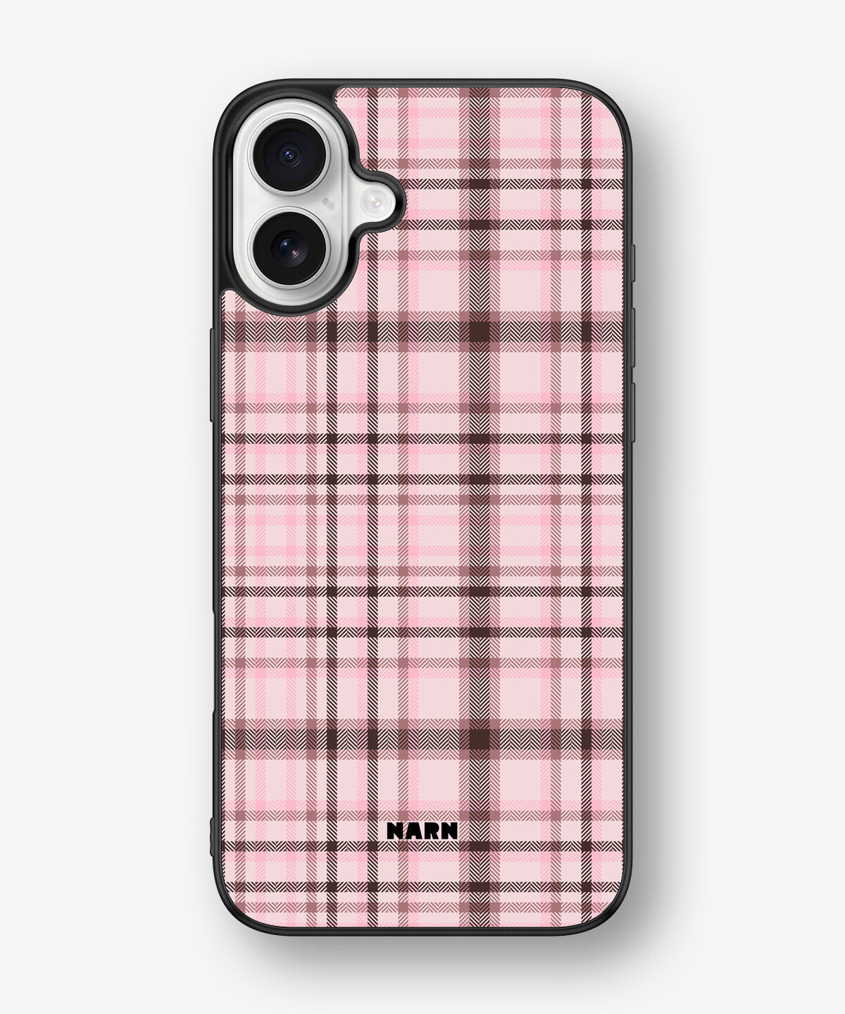 iPhone 16 Plus Hard Case – Plaid Skirt - View 1