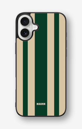 iPhone 16 Plus Hard Case – Vert Stripe - View 1