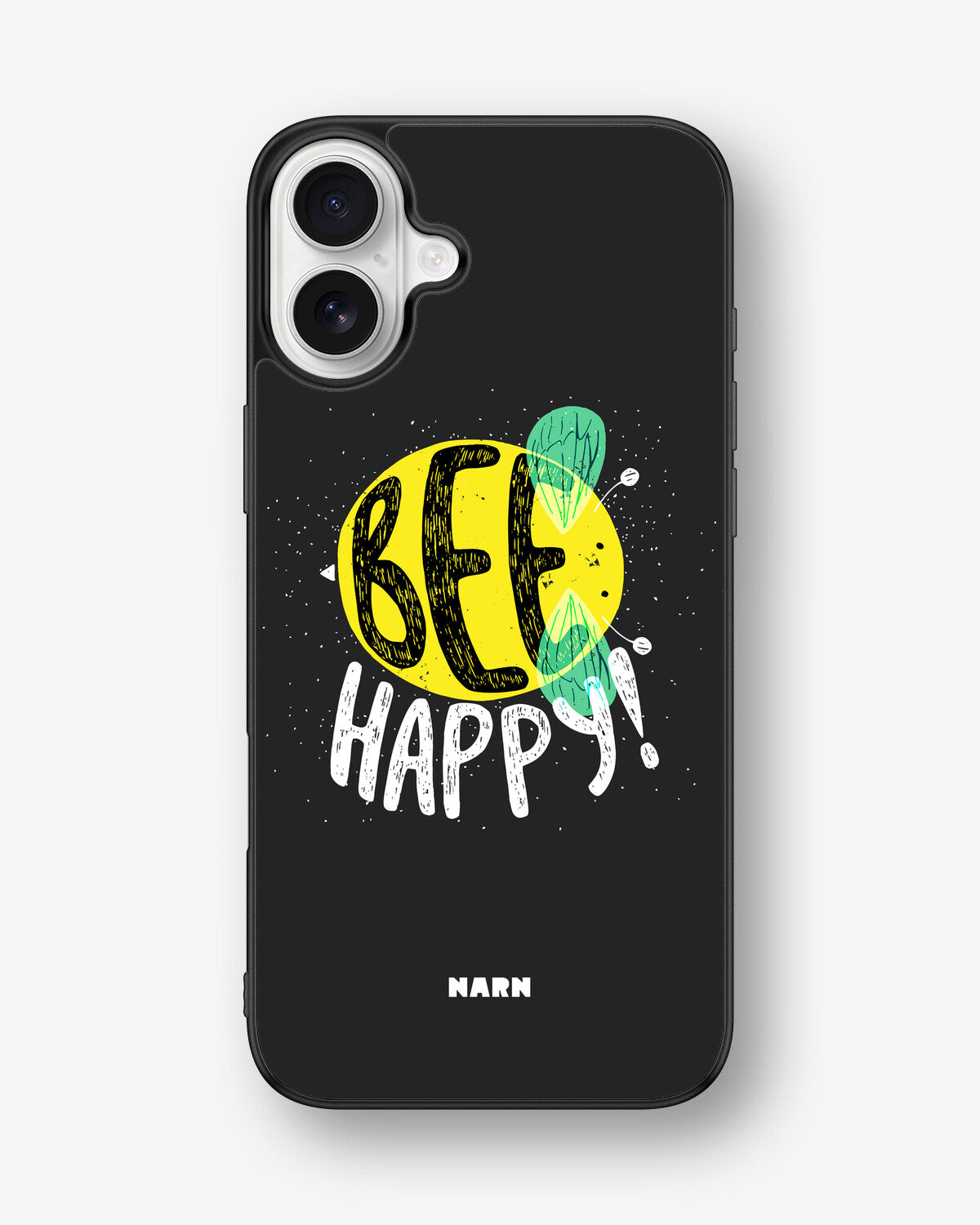 iPhone 16 Plus Hard Case – BEE Happy - View 1