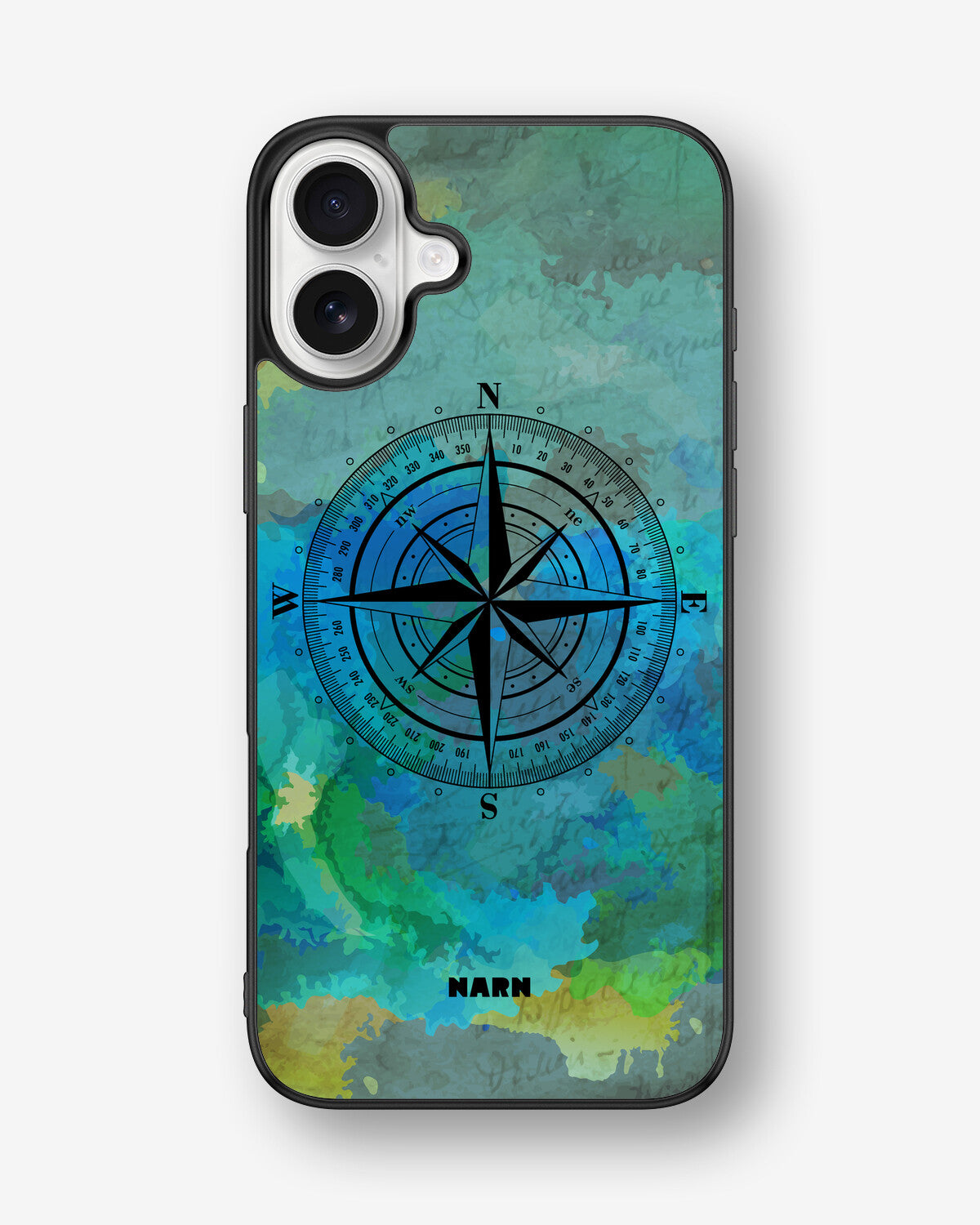 iPhone 16 Plus Hard Case – Compass - View 1
