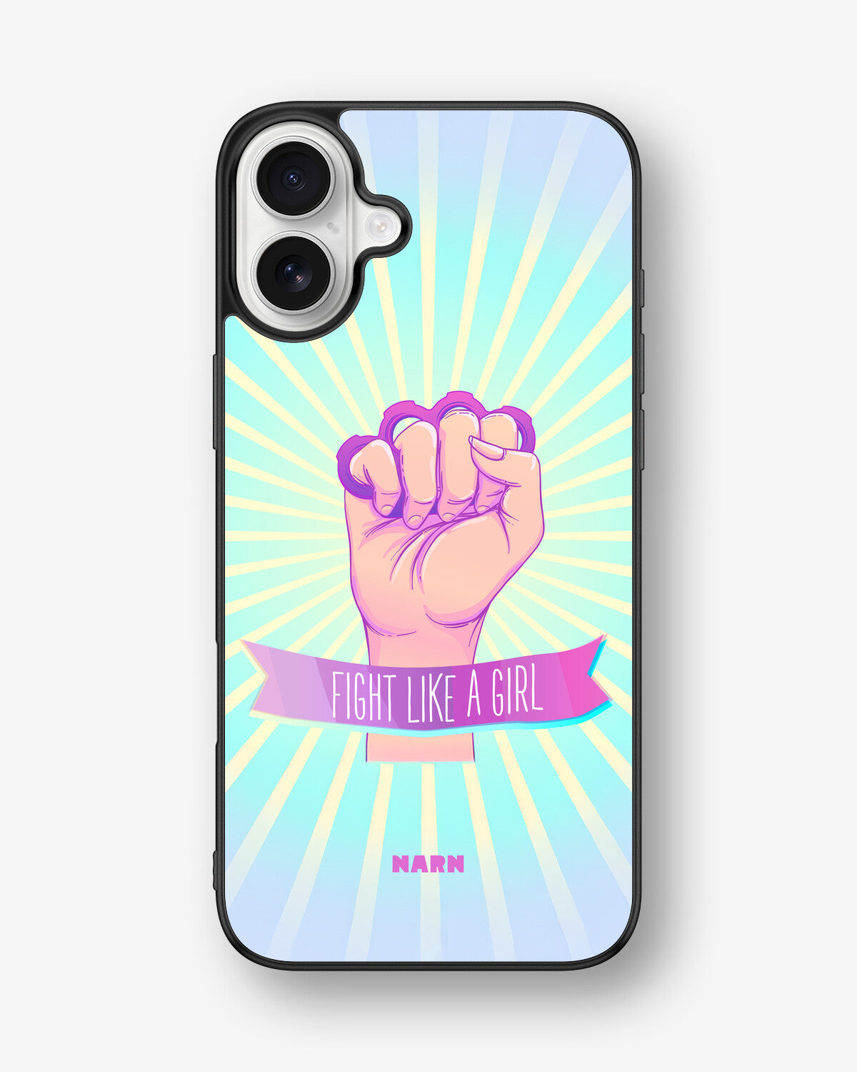 iPhone 16 Plus Hard Case – Fight Like A Girl - View 1