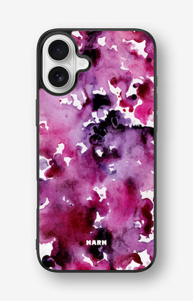 iPhone 16 Plus Hard Case – Floral Splash - View 1