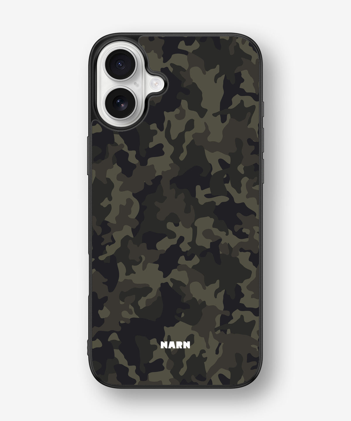 iPhone 16 Plus Hard Case – Jungle Green Camo - View 1
