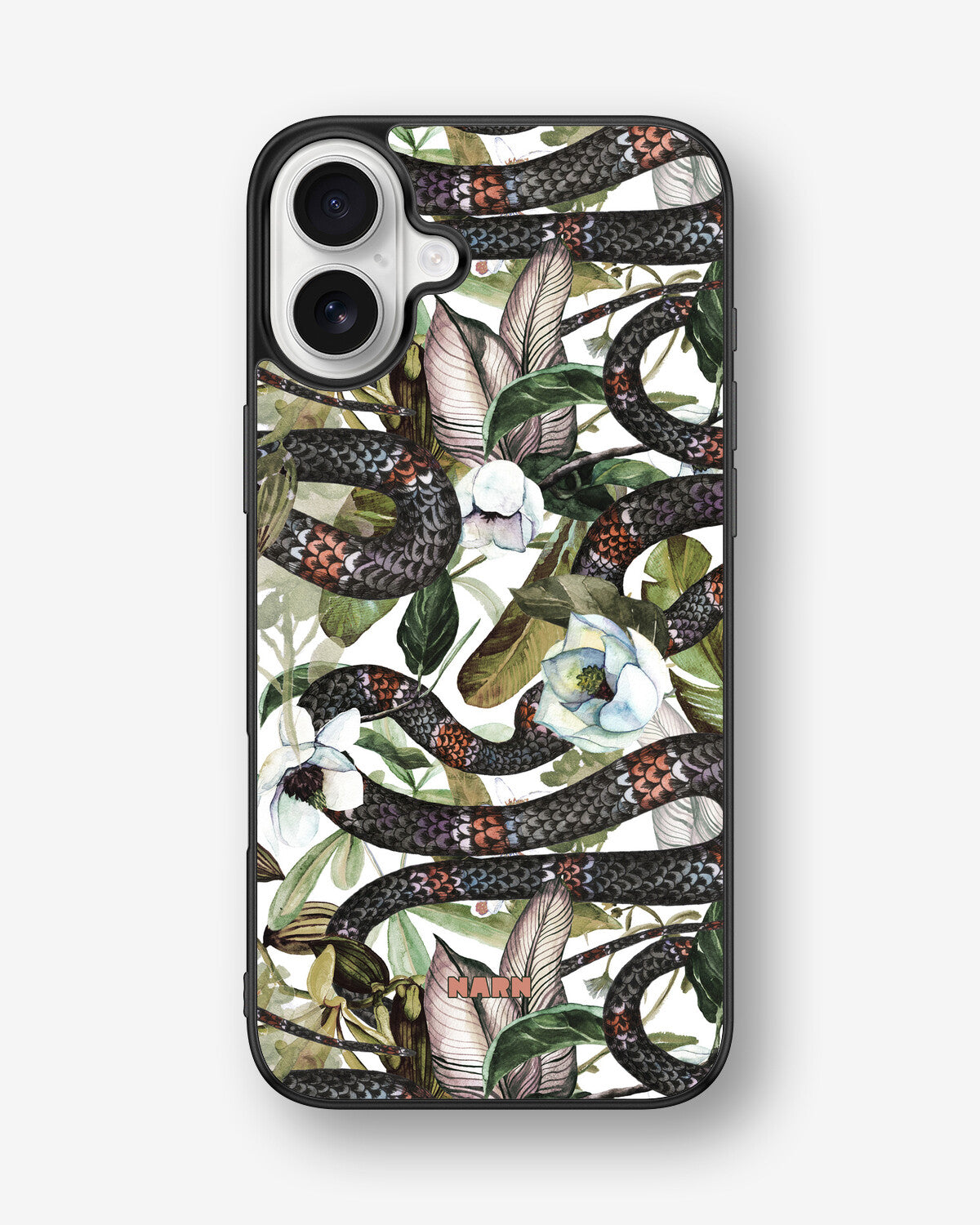 iPhone 16 Plus Hard Case – Jungle Snake - View 1
