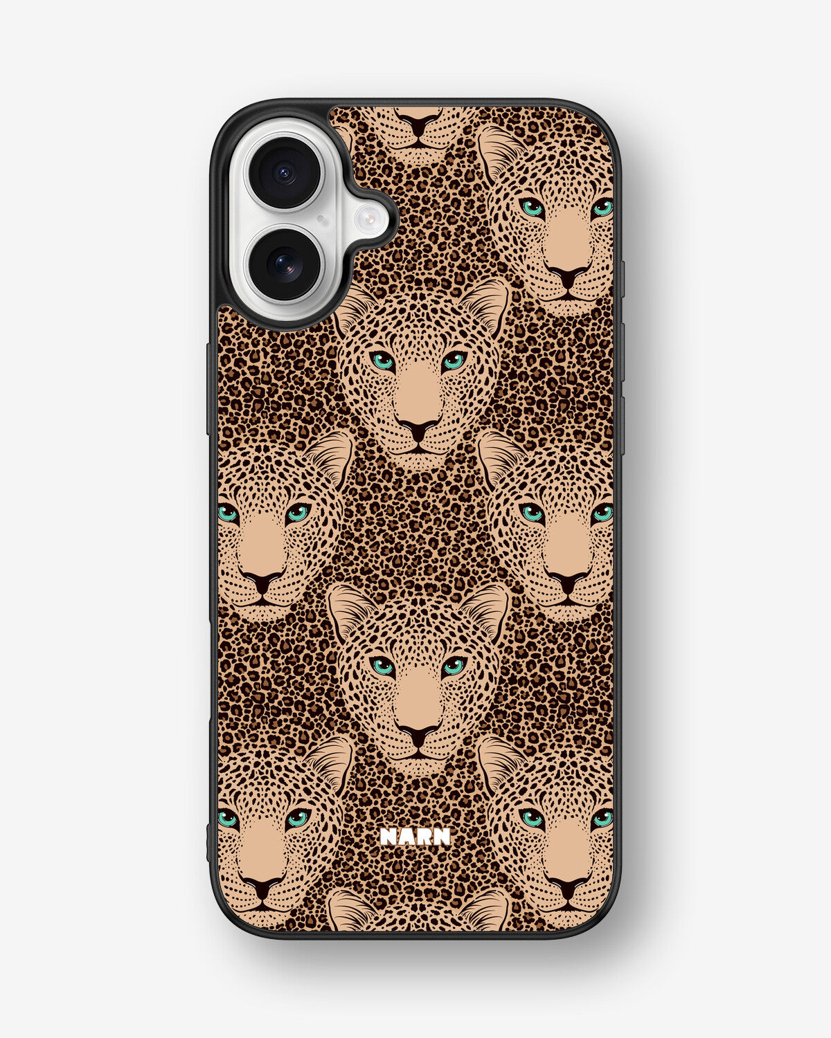 iPhone 16 Plus Hard Case – Leopard Gaze - View 1