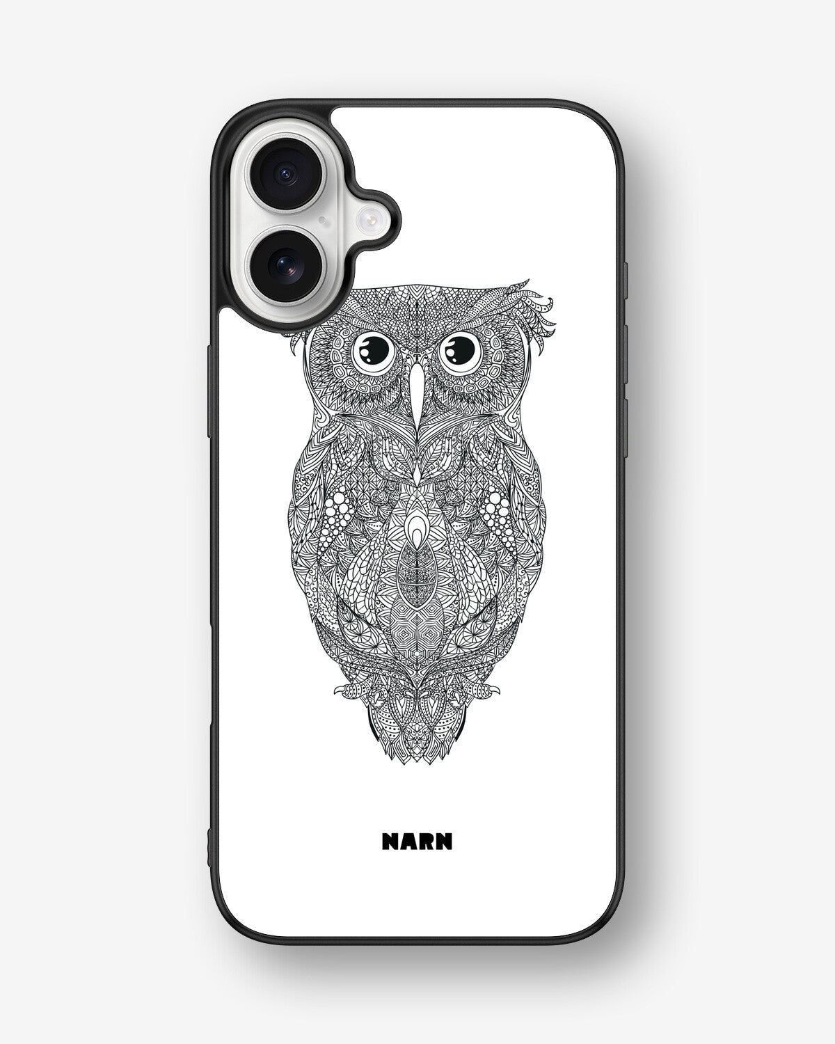iPhone 16 Plus Hard Case – Owl - View 1