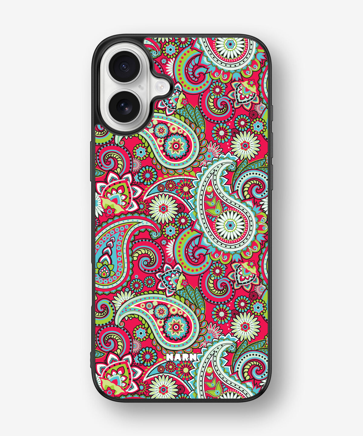 iPhone 16 Plus Hard Case – Paisley Paradise - View 1
