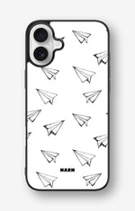 iPhone 16 Plus Hard Case – Paper Planes - View 1