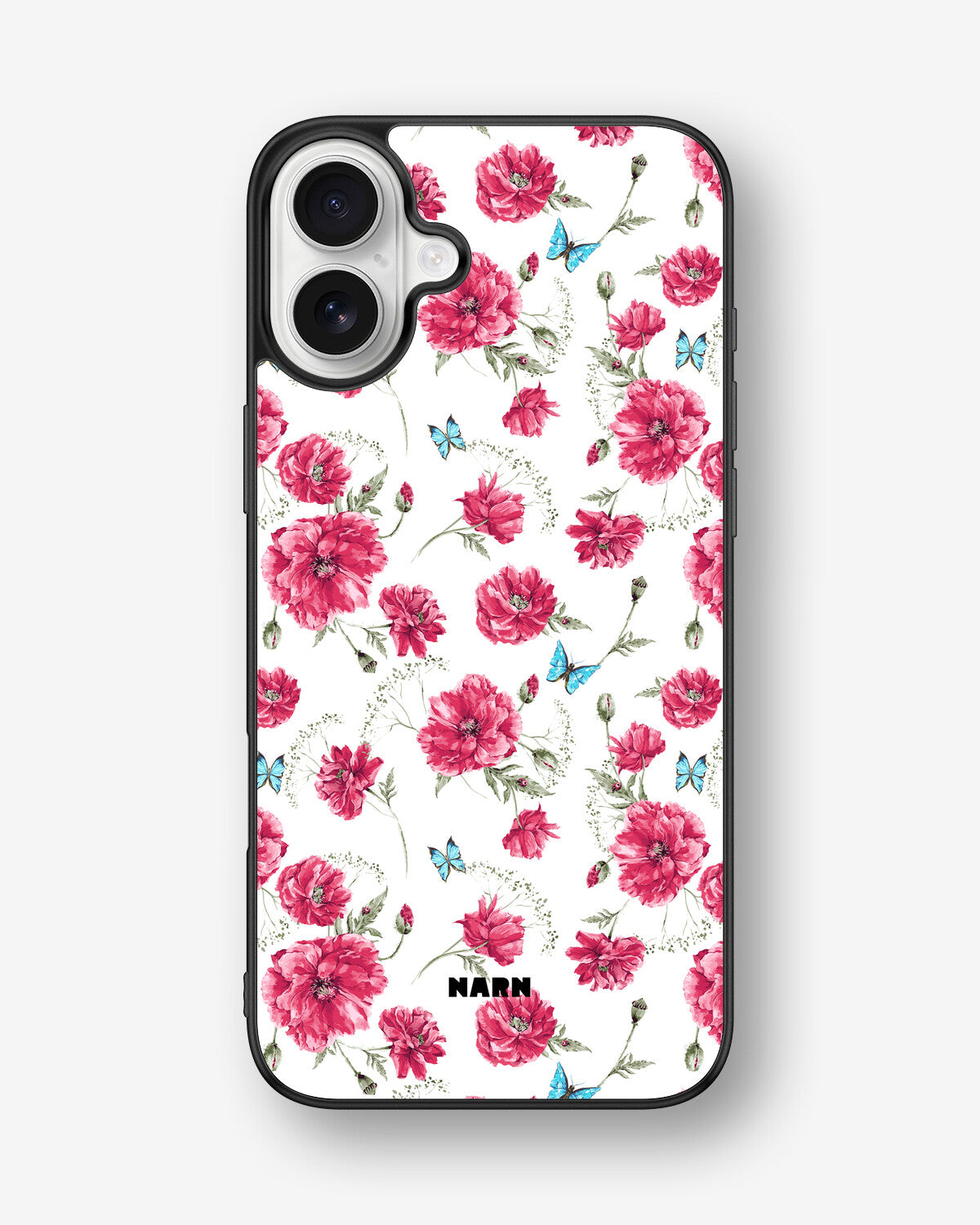 iPhone 16 Plus Hard Case – Poppies in Bloom - View 1