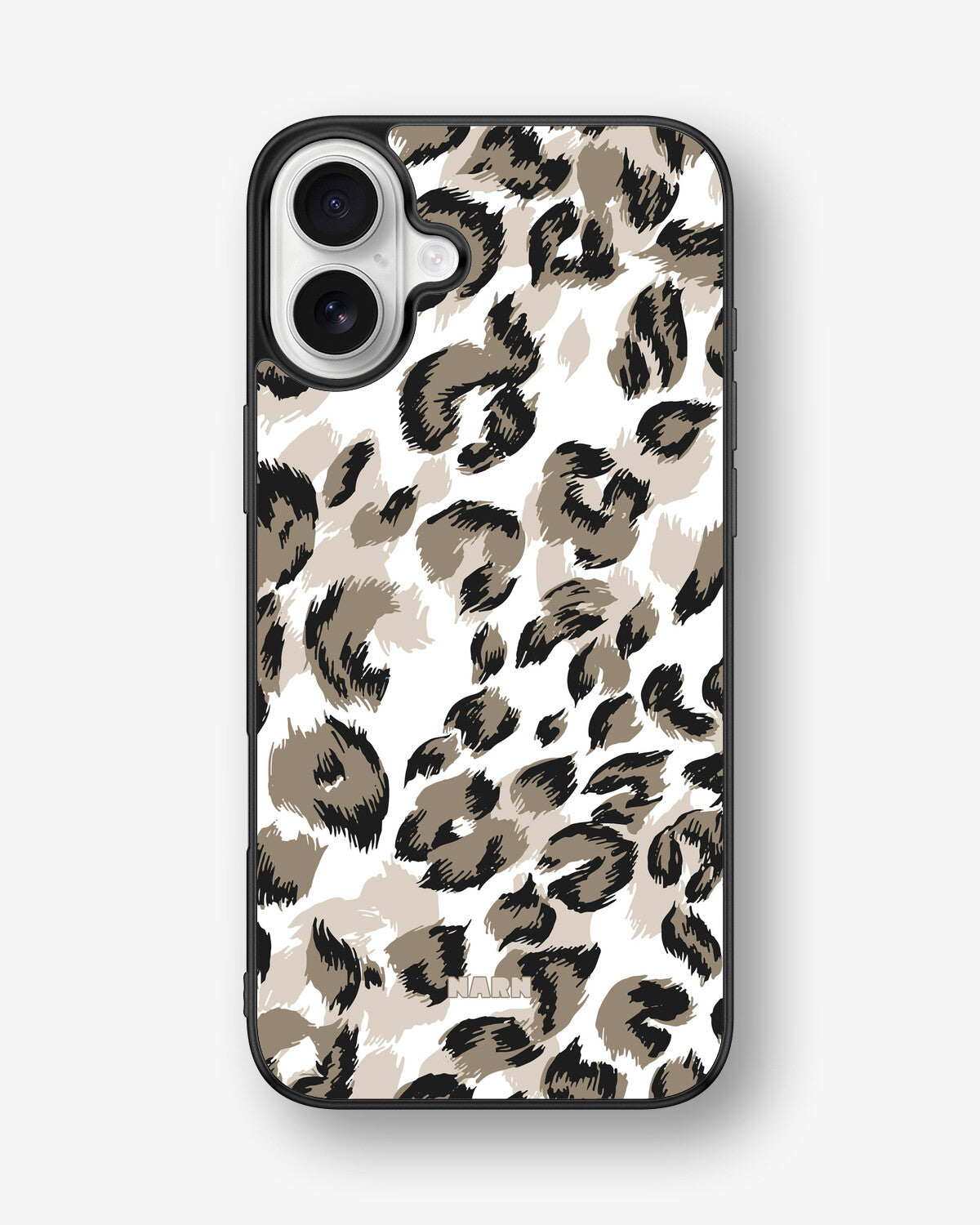 iPhone 16 Plus Hard Case – Snow Leopard - View 1